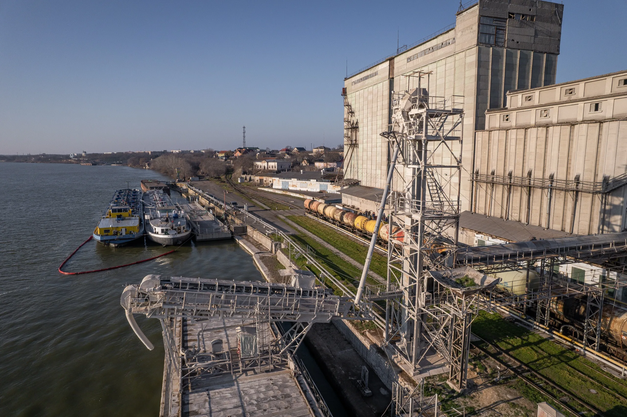 Izmail port photo from DJI drone
